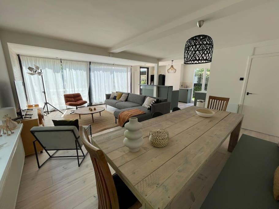 Modern Beach House For 12 Pers! With Jacuzzi Julianadorp Luaran gambar