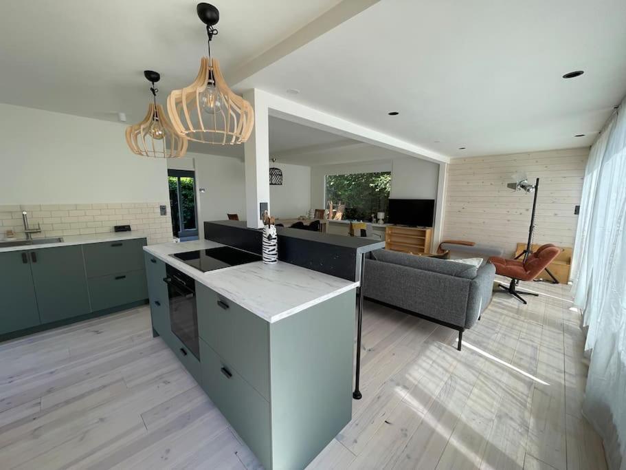 Modern Beach House For 12 Pers! With Jacuzzi Julianadorp Luaran gambar
